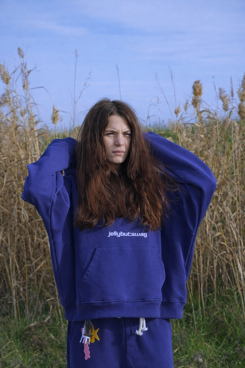 INDIGO HOODIE