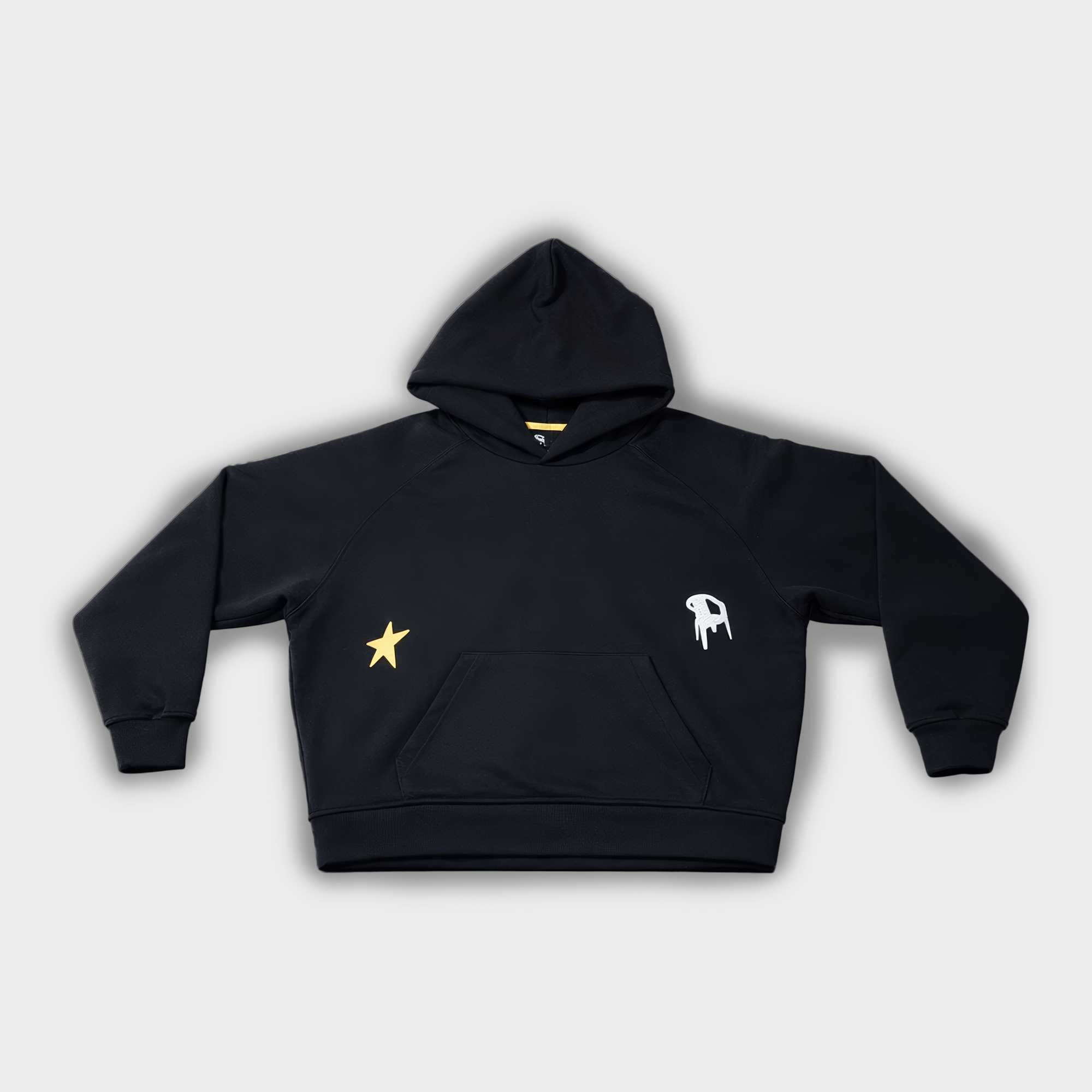 LOGO BLACK HOODIE