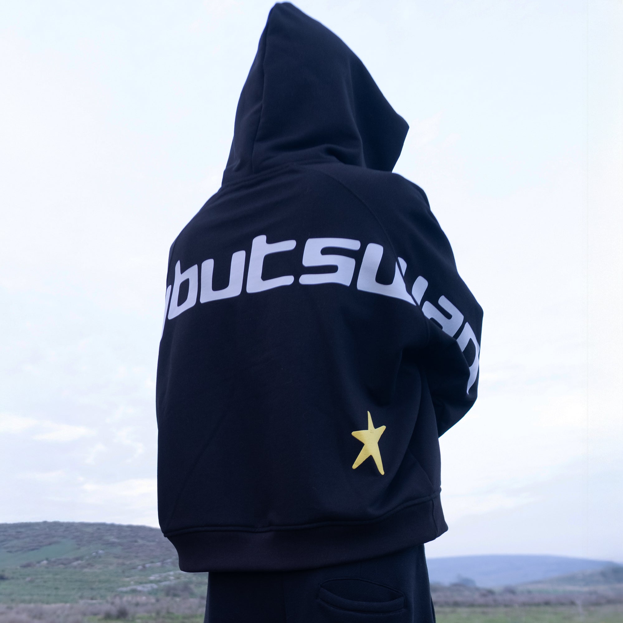 LOGO BLACK HOODIE