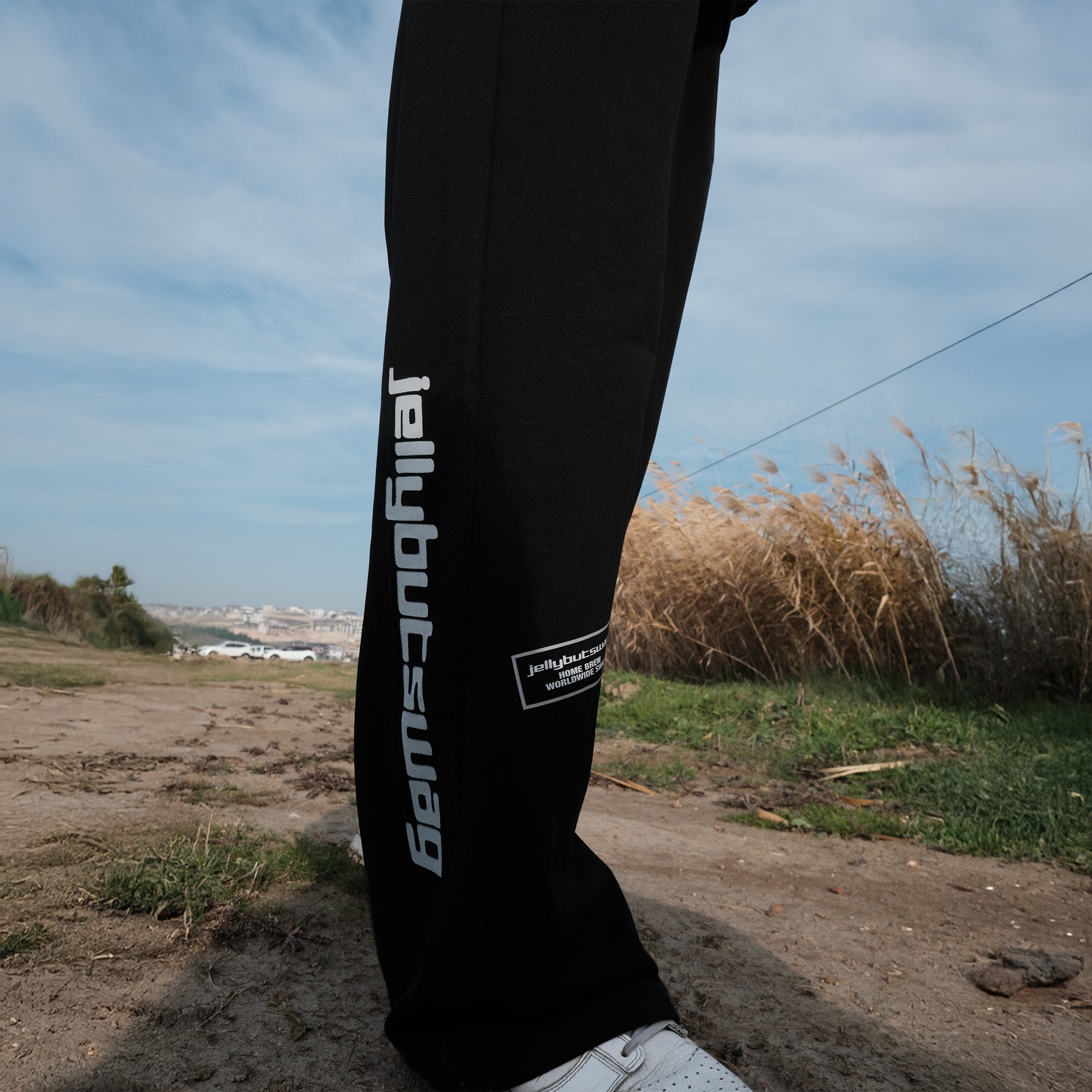 LOGO BLACK SWEATPANT